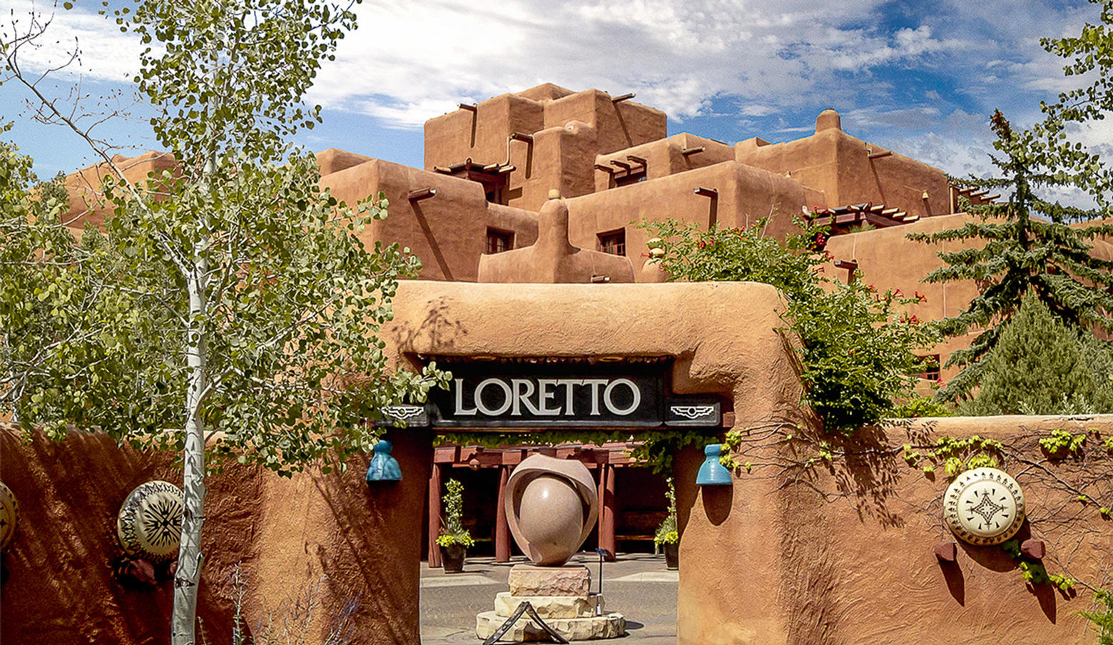 entrance to Loretto